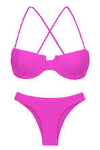 Załaduj obraz do przeglądarki galerii, Product Front: Rio De Sol Zestaw Bikini Set St-Tpz-Pink Balconet Essential
