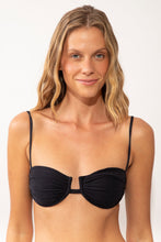 Załaduj obraz do przeglądarki galerii, Gallery: Rio De Sol Top Bikini Top Malibu-Black Zaya
