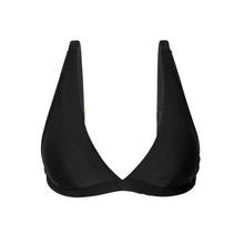 Załaduj obraz do przeglądarki galerii, Product Front: Rio De Sol Top Bikini Top Touch-Black Alba
