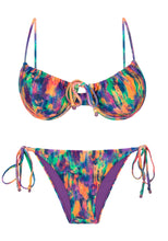 Załaduj obraz do przeglądarki galerii, Product Front: Rio De Sol Zestaw Bikini Set Euphoria Balconet-Tie Lacinho
