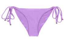 Załaduj obraz do przeglądarki galerii, Product Front: Rio De Sol Figi Bikini Bottom Orchid Cheeky-Tie
