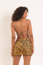 Załaduj obraz do przeglądarki galerii, Model Back: Rio De Sol Spódnica Plażowa Wild-Orange Skirt-Knot
