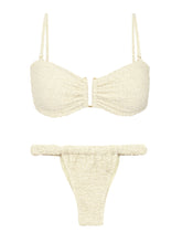 Załaduj obraz do przeglądarki galerii, Product Front: Rio De Sol Zestaw Bikini Set Brisa-Offwhite Sara Eden
