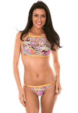 Załaduj obraz do przeglądarki galerii, Model Front: Rio De Sol Zestaw Bikini Mundomix Cropped
