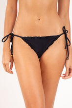 Załaduj obraz do przeglądarki galerii, Gallery: Rio De Sol Figi Bikini Bottom Malibu-Black Frufru
