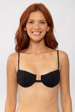 Załaduj obraz do przeglądarki galerii, Gallery: Rio De Sol Top Bikini Top Solar-Black Juliette
