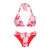 Załaduj obraz do przeglądarki galerii, Product Front: Wednesday In Hawaii By Rio De Sol Zestaw Bikini Set Pua-Hibiscus Mel
