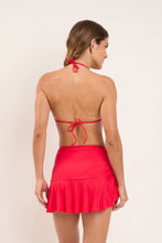 Załaduj obraz do przeglądarki galerii, Model Back: Rio De Sol Spódnica Plażowa Mini Skirt Rouge
