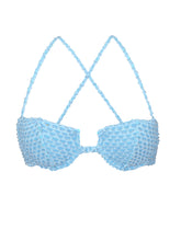 Załaduj obraz do przeglądarki galerii, Product Front: Rio De Sol Top Bikini Top Drift-Cianita Juliette-Tie
