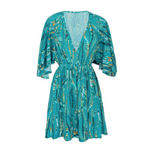 Załaduj obraz do przeglądarki galerii, Product Front: Rio De Sol Mini Dress Rain Mini Dress
