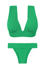 Załaduj obraz do przeglądarki galerii, Product Front: Rio De Sol Zestaw Bikini Set Tambourine Halter-Marina Essential-Cos
