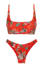 Załaduj obraz do przeglądarki galerii, Product Front: Rio De Sol Zestaw Bikini Set Wildflowers Bra-Sport Lisboa
