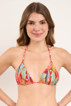 Załaduj obraz do przeglądarki galerii, Image 08: Rio De Sol Top Bikini Top Floral-Scales Tri-Inv
