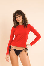 Załaduj obraz do przeglądarki galerii, Image 08: Rio De Sol Top Bikini Rouge Rash-Guard

