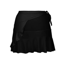 Załaduj obraz do przeglądarki galerii, Product Back: Rio De Sol Spódnica Plażowa Mini Skirt Nero
