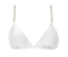 Załaduj obraz do przeglądarki galerii, Product Front: Rio De Sol Top Bikini Top Shimmer-White Tri-Fixo
