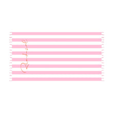 Załaduj obraz do przeglądarki galerii, Product Back: Rio De Sol Ręcznik Plażowy Fouta Rosa
