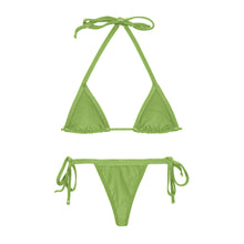 Załaduj obraz do przeglądarki galerii, Product Front: Rio De Sol Zestaw Bikini Set Shimmer-Botanica Tri-Mini Super-Fio
