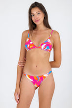Załaduj obraz do przeglądarki galerii, Model Front: Rio De Sol Zestaw Bikini Set Antelope Tri-Fixo Leblon
