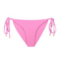 Załaduj obraz do przeglądarki galerii, Product Front: Rio De Sol Figi Bikini Bottom Crespinho-Rosa Cheeky-Tie
