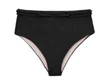 Załaduj obraz do przeglądarki galerii, Bottom Shimmer-Black Hotpants
