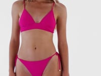 Załaduj i odtwarzaj film w przeglądarce Gallery, Video: Rio De Sol Top Bikini Top Amaranto Tri-Cos
