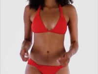 Załaduj i odtwarzaj film w przeglądarce Gallery, Video: Rio De Sol Top Bikini Top Rouge Mel
