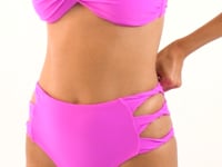 Załaduj i odtwarzaj film w przeglądarce Gallery, Bottom Vita-Pink High-Waist-Spin
