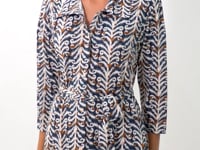 Załaduj i odtwarzaj film w przeglądarce Gallery, Video: Rio De Sol Sukienki Koszulowe Ikat Chemise
