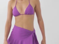 Załaduj i odtwarzaj film w przeglądarce Gallery, Video: Rio De Sol Spódnica Plażowa Bio-Floreira Mini Skirt
