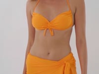 Załaduj i odtwarzaj film w przeglądarce Gallery, Video: Rio De Sol Spódnica Plażowa Bio-Laranjada Mini Skirt
