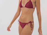 Załaduj i odtwarzaj film w przeglądarce Gallery, Video: Rio De Sol Top Bikini Top Touch-Carmim Frufru

