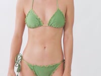 Załaduj i odtwarzaj film w przeglądarce Gallery, Video: Rio De Sol Top Bikini Top Shimmer-Botanica Frufru
