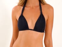 Załaduj i odtwarzaj film w przeglądarce Gallery, Video: Rio De Sol Top Bikini Top Malibu-Black Mel
