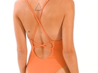 Załaduj i odtwarzaj film w przeglądarce Gallery, Video: Rio De Sol Kostium Jednoczęściowy Sand-Argila Sunny
