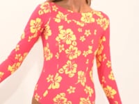 Załaduj i odtwarzaj film w przeglądarce Gallery, Video: Wednesday In Hawaii By Rio De Sol Kostium Jednoczęściowy Pua-Guava Surf
