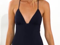 Załaduj i odtwarzaj film w przeglądarce Gallery, Video: Rio De Sol Kostium Jednoczęściowy Malibu-Black Alani-Op
