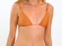 Załaduj i odtwarzaj film w przeglądarce Gallery, Video: Rio De Sol Top Bikini Top Shimmer-Nocciola Lia-Noa
