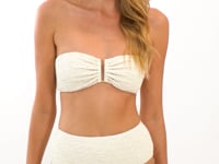 Załaduj i odtwarzaj film w przeglądarce Gallery, Video: Rio De Sol Figi Bikini Bottom Brisa-Offwhite Hotpants
