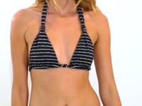 Załaduj i odtwarzaj film w przeglądarce Gallery, Video: Rio De Sol Zestaw Bikini Set Linea-Black Mel
