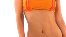Załaduj i odtwarzaj film w przeglądarce Gallery, Video: Rio De Sol Top Bikini Top Duo Orange
