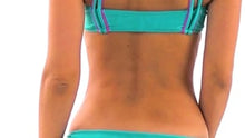Załaduj i odtwarzaj film w przeglądarce Gallery, Video: Rio De Sol Top Bikini Top Duo Pink Blue
