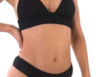 Załaduj i odtwarzaj film w przeglądarce Gallery, Video: Rio De Sol Top Bikini Top Cloque Preto Tri Cos
