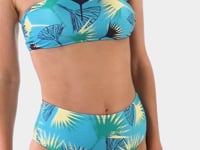 Załaduj i odtwarzaj film w przeglądarce Gallery, Video: Rio De Sol Top Bikini Top Flower Geometric Reto
