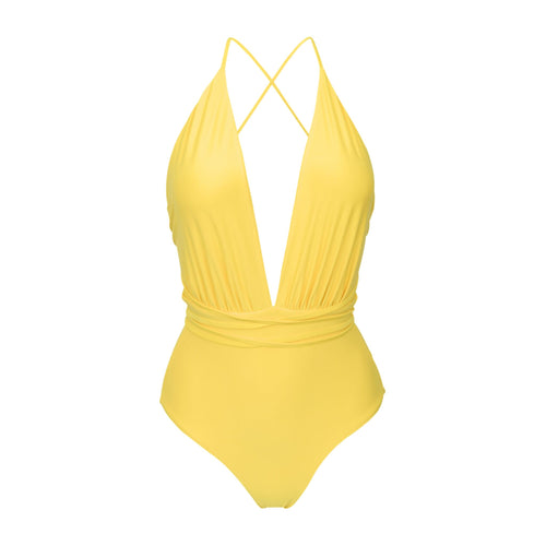 Product Front: Rio De Sol Kostium Jednoczęściowy Amarelo New Vegas