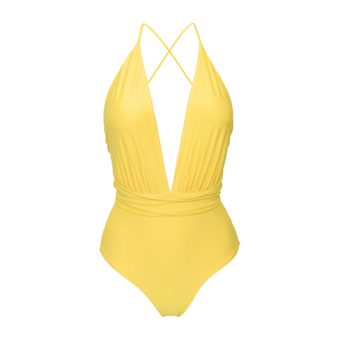 Product Front: Rio De Sol Kostium Jednoczęściowy Amarelo New Vegas