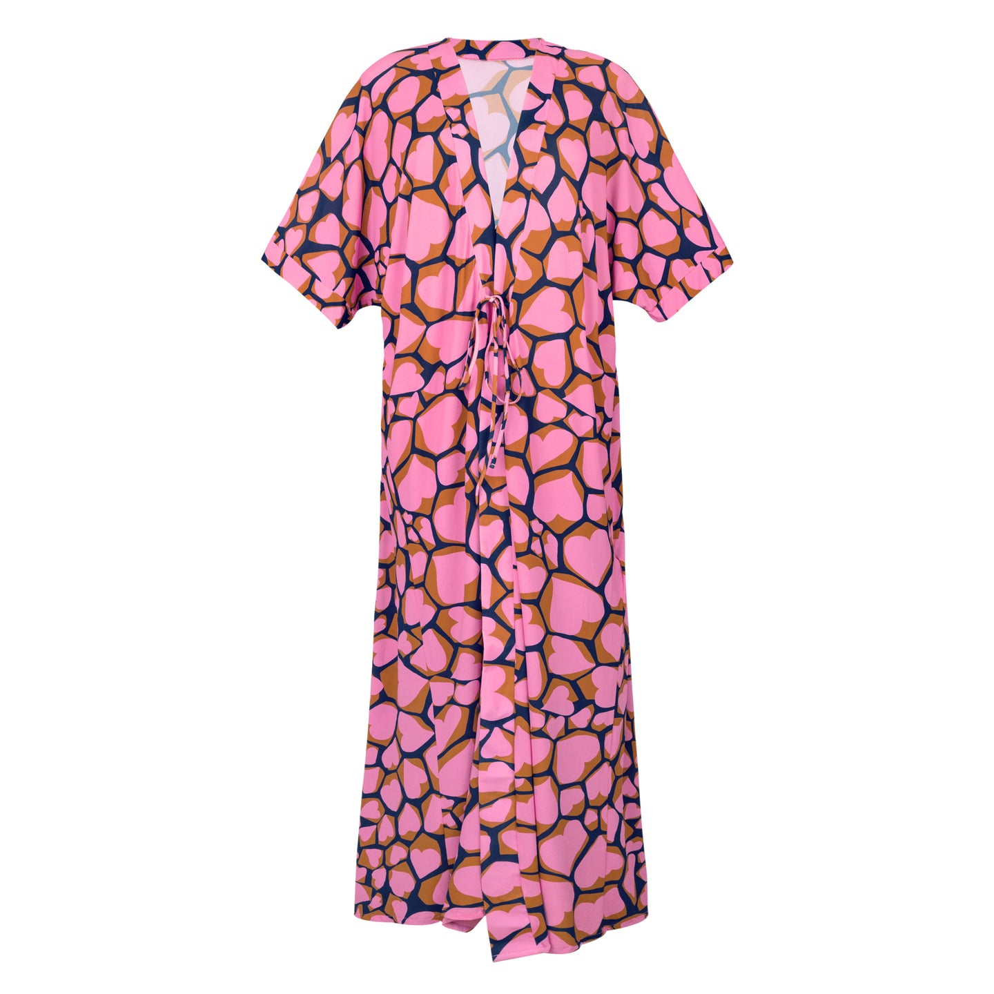 Product Front: Rio De Sol Sukienka Plażowa Amore-Pink Long Dress