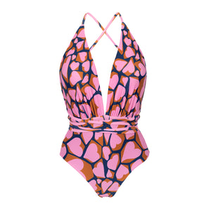 Product Front: Rio De Sol Kostium Jednoczęściowy Amore-Pink New Vegas