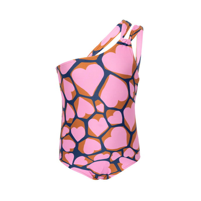Product Front: Rio De Sol Kostium Dla Dziewczynek Amore-Pink Santorini-Kids
