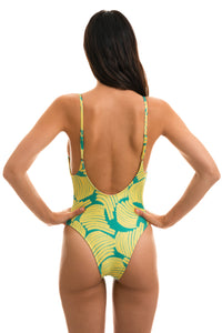 Model Back: Rio De Sol Kostium Jednoczęściowy Banana Yellow Hype